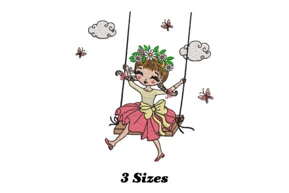 Baby Girl Swing: Seasonal Embroidery Review