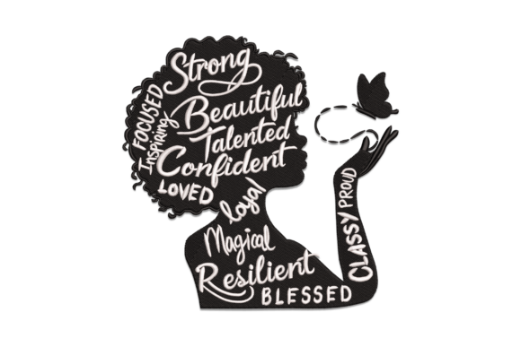 Black Woman Inspiration Embroidery Review