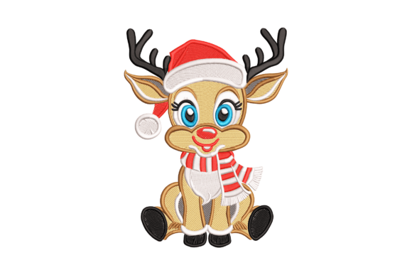 Christmas Baby Reindeer Embroidery Review