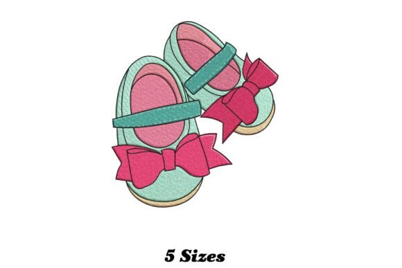 Cute Baby Shoes Embroidery Review