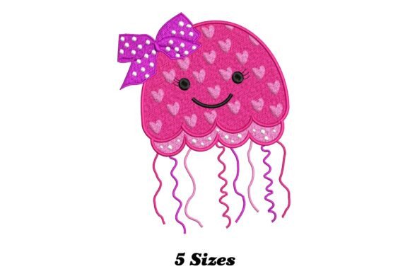 Cute Jellyfish Embroidery Review