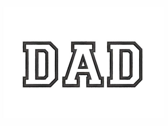 Dad Applique Design Review