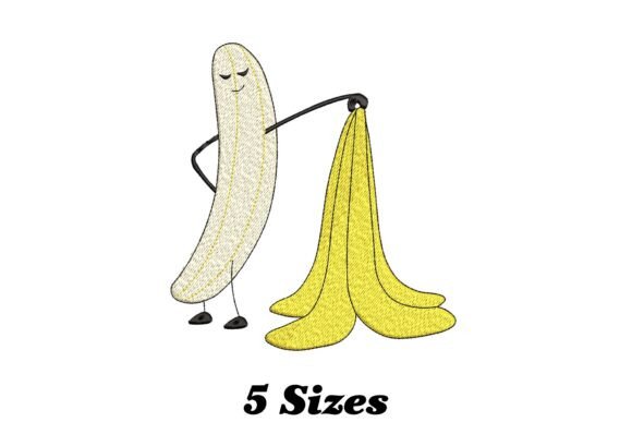 Eat Me Funny Banana Embroidery Review