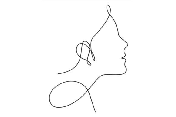 One Line Woman Girl Face Review