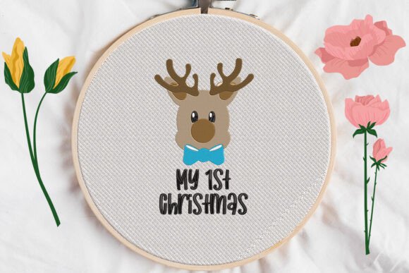 Reindeer My 1st Christmas Embroidery Review