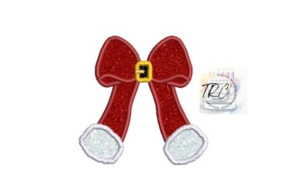 Santa Bow Applique Design Review