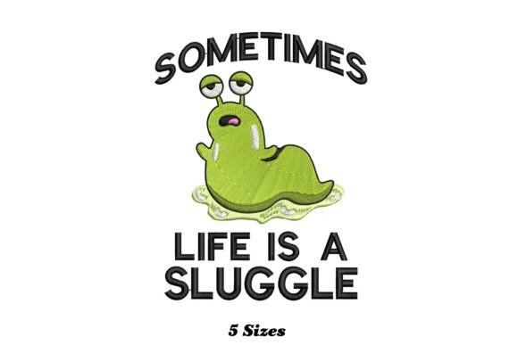 Sluggle Snail Embroidery Review