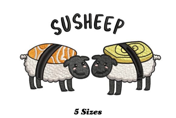 Susheep Sushi Sheep Embroidery Review