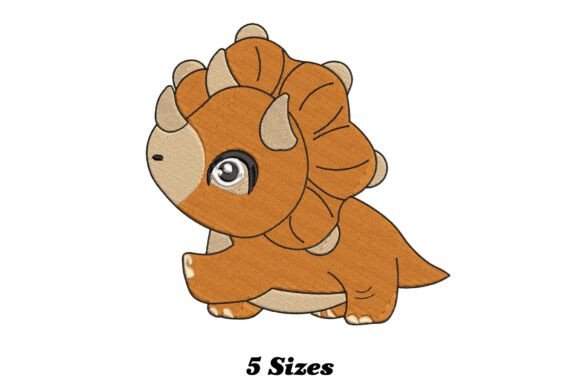 Triceratops Dinosaur Embroidery Review
