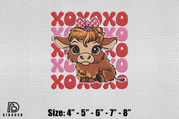 Xoxo Valentine Cow Embroidery Review